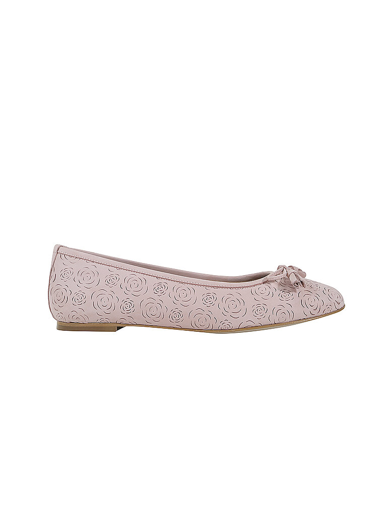 DIRNDL & BUA Trachtenschuhe - Ballerina  rosa | 38